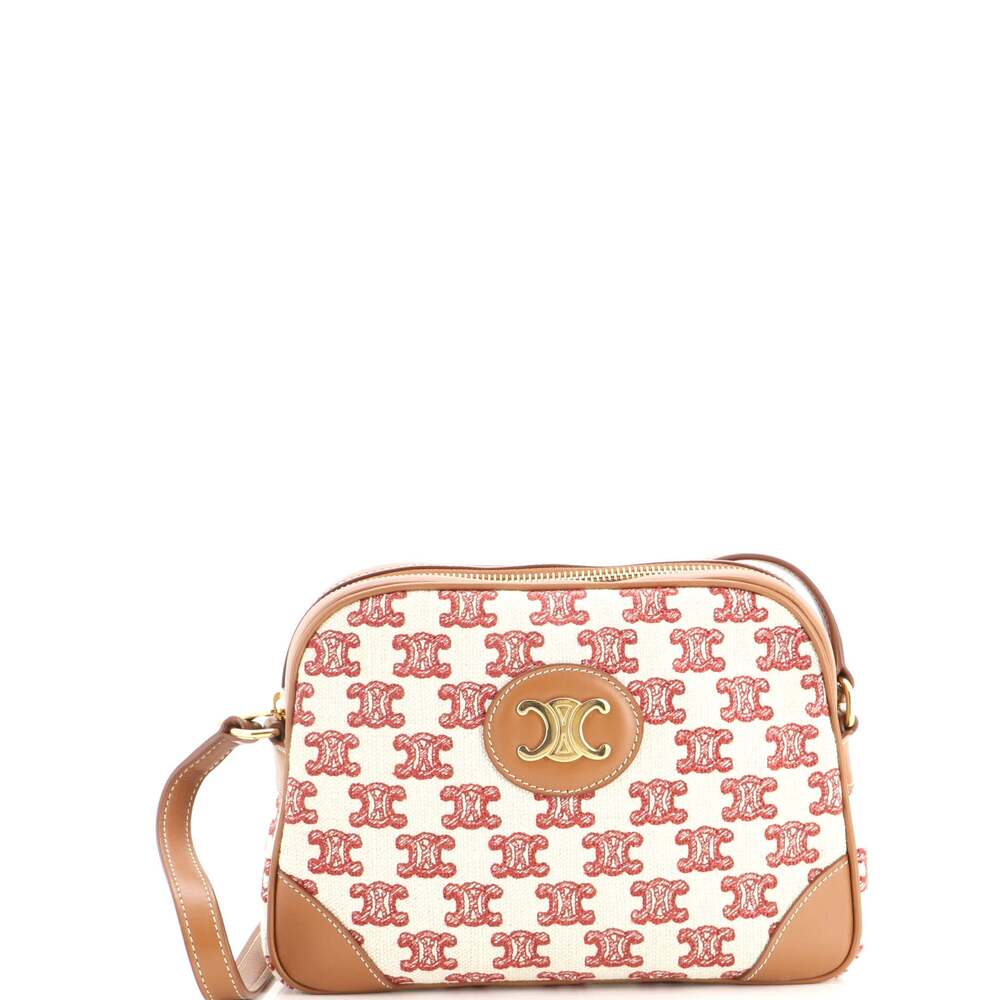 Celine Camera Bag Triomphe Canvas Small #314700C13B